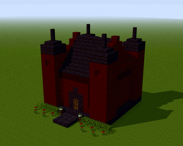 Gothic Red Castle
