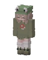 Froggy Hoodie skin worn by ngoctram4366