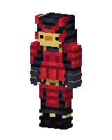 Red Samurai skin worn by DevAero YT