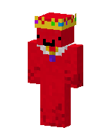 Red Royal Blob skin worn by Crabbysx