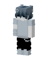 Monochrome Boy skin worn by SlipperyIceee