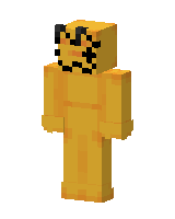 Golden Tiger skin worn by NadORadd