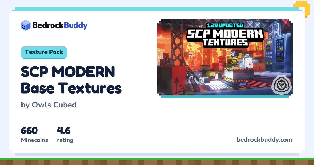 SCP MODERN Base Textures by Owls Cubed · Minecraft Texture Pack ...