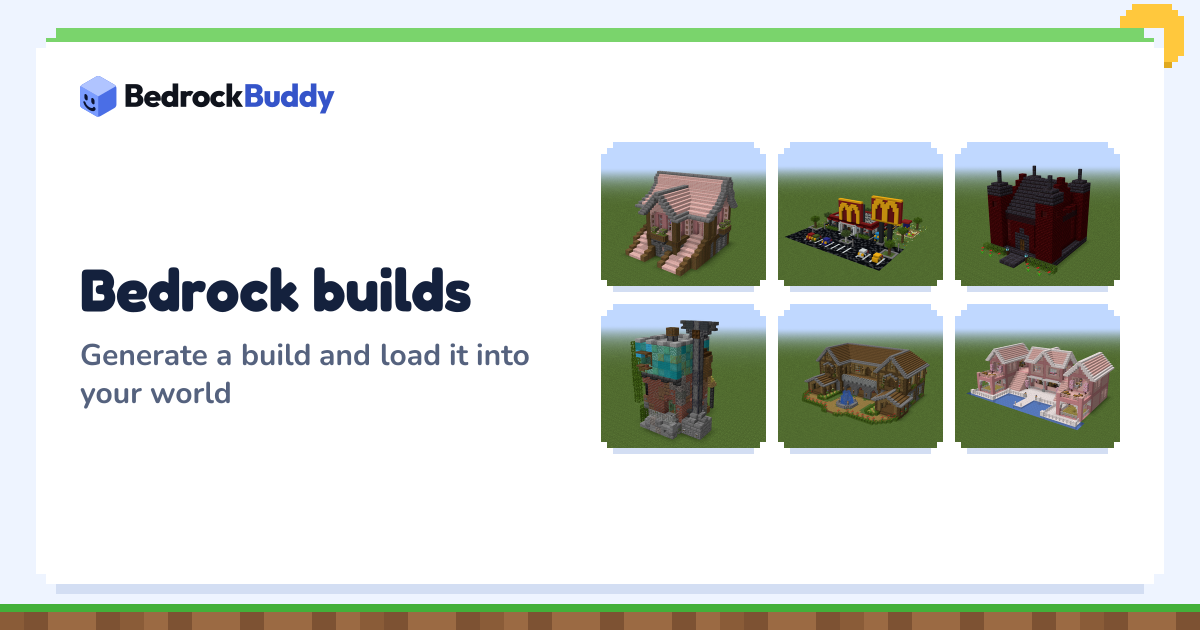 Build Guides: Step-by-Step Minecraft Bedrock Builds | BedrockBuddy