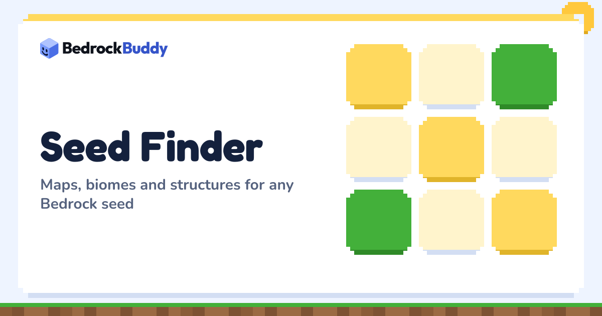 Seed Finder · Minecraft Bedrock Seeds | BedrockBuddy